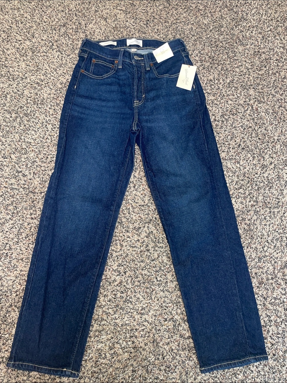 Universal Thread High Rise 80’s Slim Indigo Denim Jeans Size 8 NWT